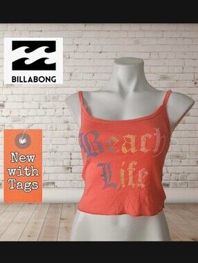 NWT/Billabong Beach Life Tank Top Size Small